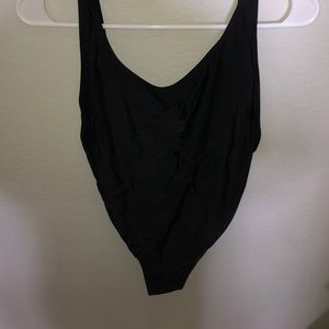 Black one piece!